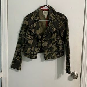 Camo Jean jacket